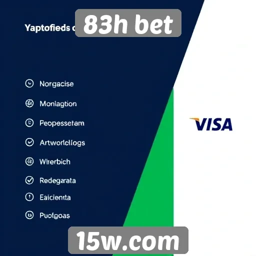 Métodos de pagamento aceitos no 83h bet