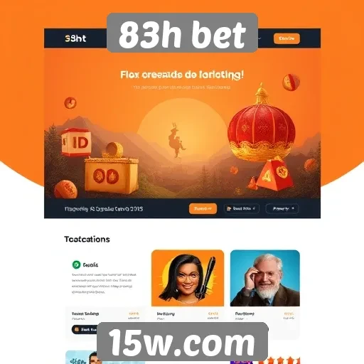 Experiência do usuário no site 83h bet
